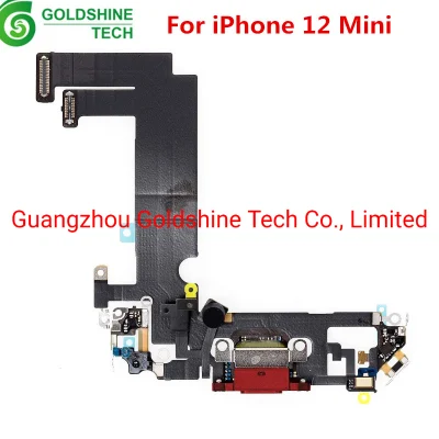 Conector flexível de carregador de celular OEM de fábrica para iPhone 12 Mini USB Carregamento Dock Port Board Cabo flexível original