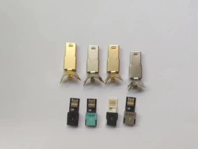 Conector de cabo Mini USB IDC de 5 pinos